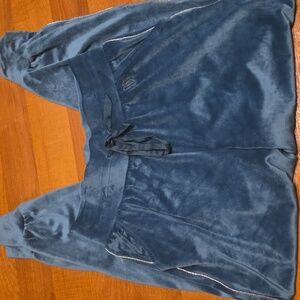 Victoria's Secret Teal Velour Pants SIZE M